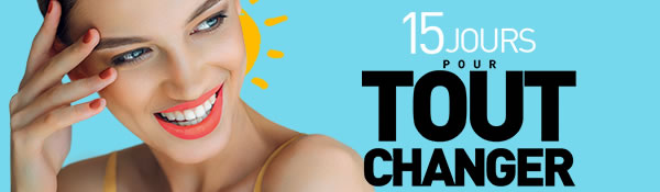 15 JOURS POUR TOUT CHANGER